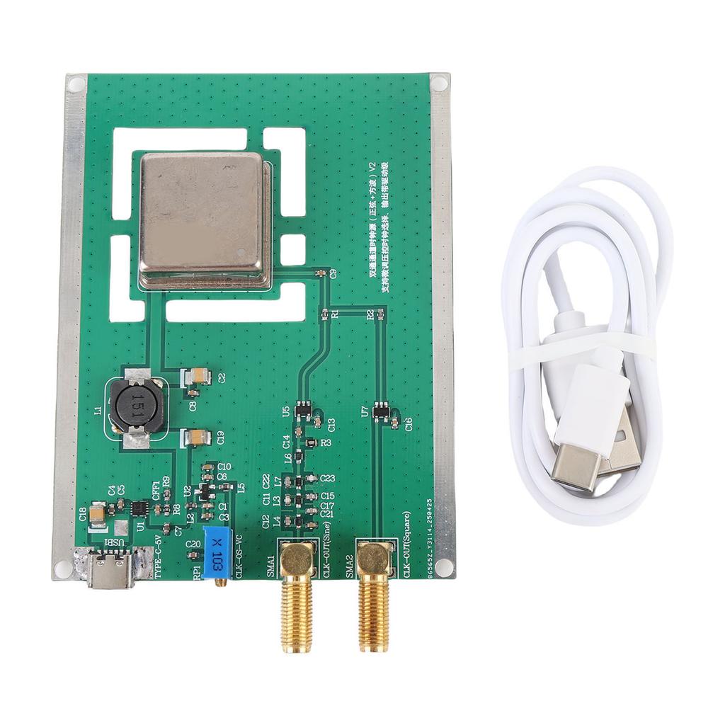 OCXO 10MHz Board Constant Temperature Crystal Oscillator Sine Wave Output with TYPE C Cable