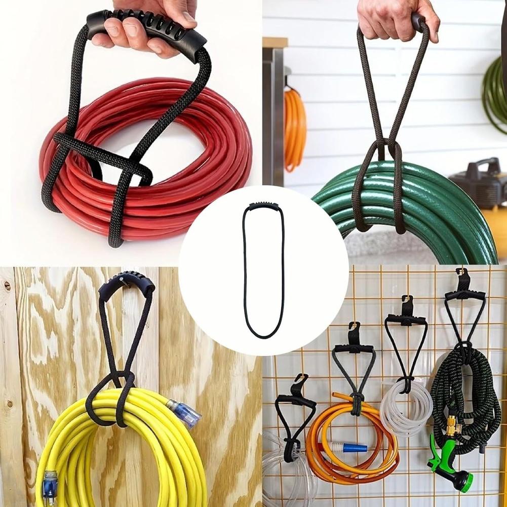 3 Pieces Nylon Cable Ties 60cm Extension Cord Organizer Straps with Handle for Reliable Cable Management at For Home or Office