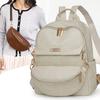 Women's Large Capacity PU Multifunctional Backpack  Vintage School Bag for Ladies  Casual Travel Bags  New Fashion