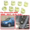 8pcs For Chevrolet HHR 2006 2007 2008- 2011 Shifter Cable Bushing Rubber Grommet Clip Shift Linkage Repair Kit 15276979 15823112