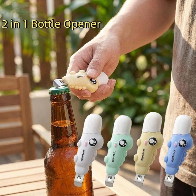 Mini Crocodile Vial Opener Pocket Bottle Opener Vials Openers Oral Liquid Cap Lifter Clinic Hospital Medicine Bottle Opener