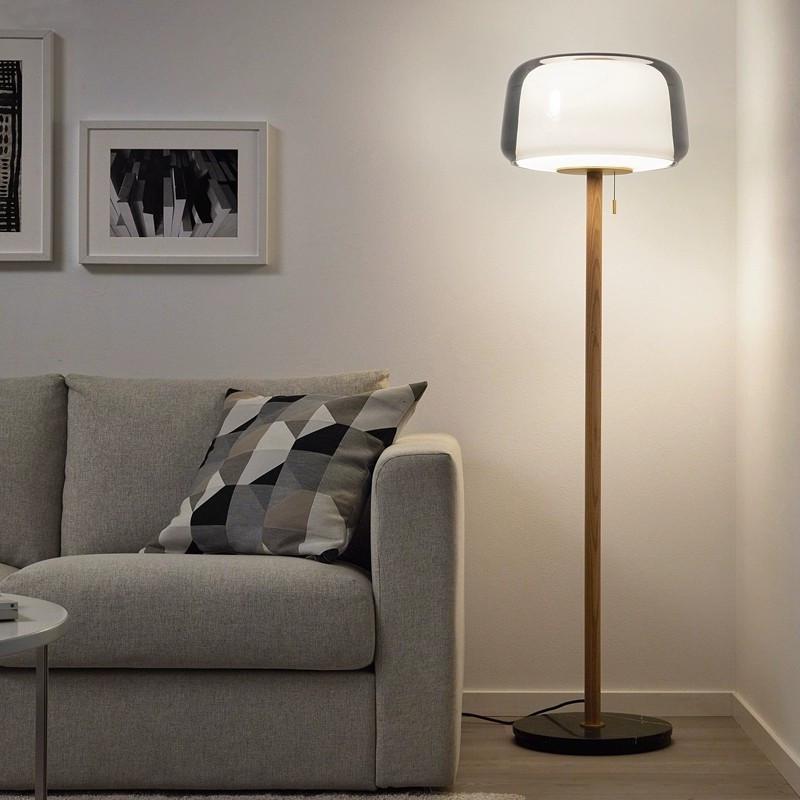Nordic Designer Glass Table Lamp - Modern, Creative Lighting for Bedroom and Living Room