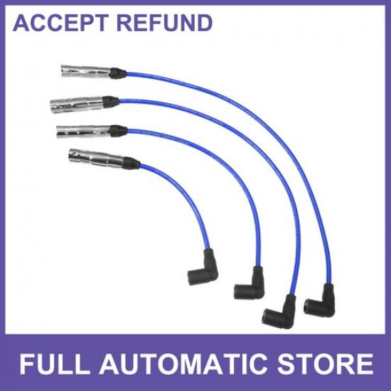 

4Pcs Spark Plug Wire Ignition Coil Cable No.06A905430K for VW Beetle Golf 2.0L