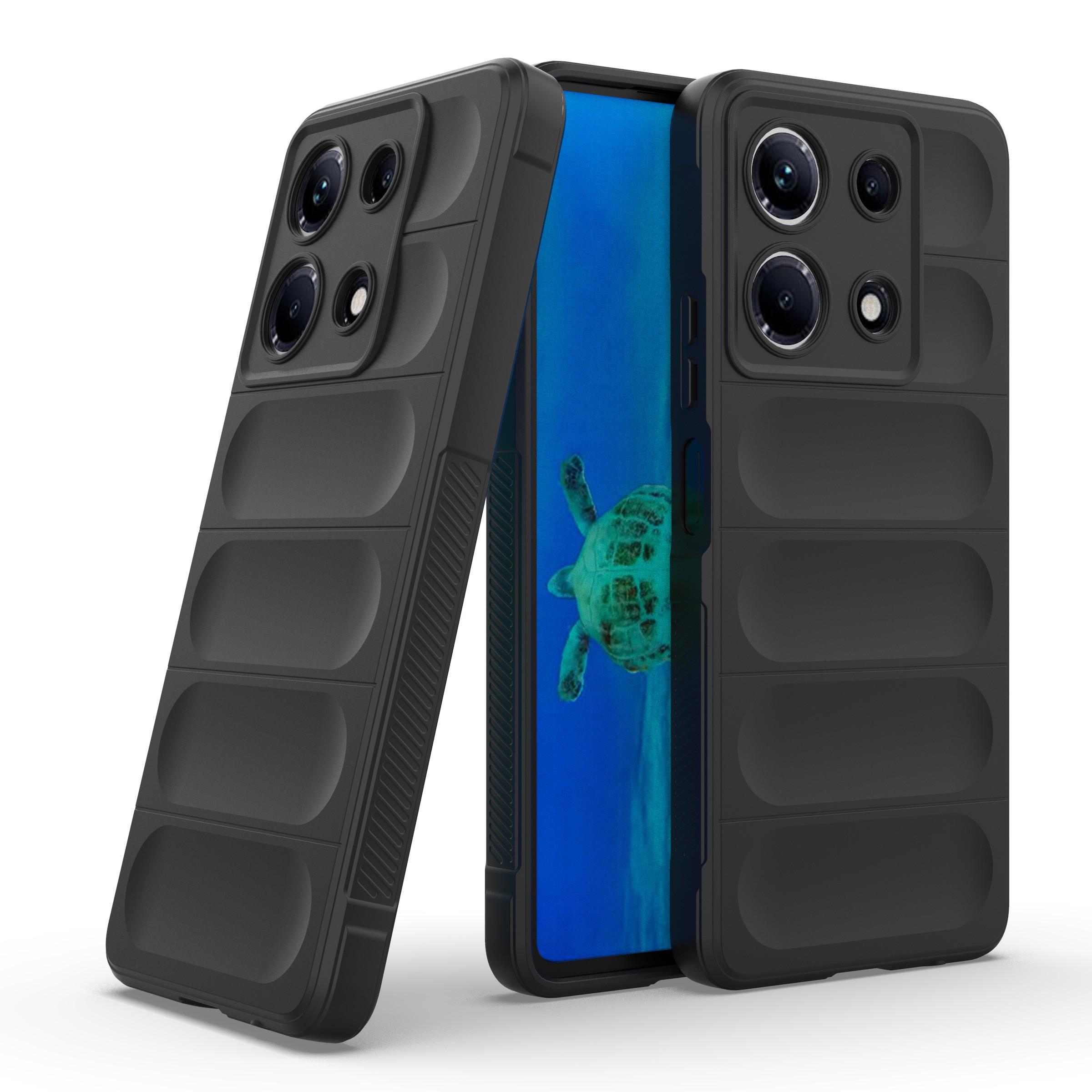 

For Infinix Note 30 4G Case Soft TPU Anti-Scratch Shockproof Mobile Phone Cover Black