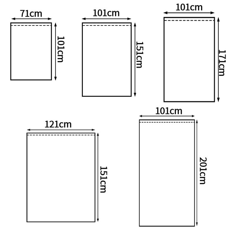 Blackout Window Curtains Solid Color Sunshade Cloth Self-adhesive Window Curtains Livingroom Shade Curtains Simple Window Shade