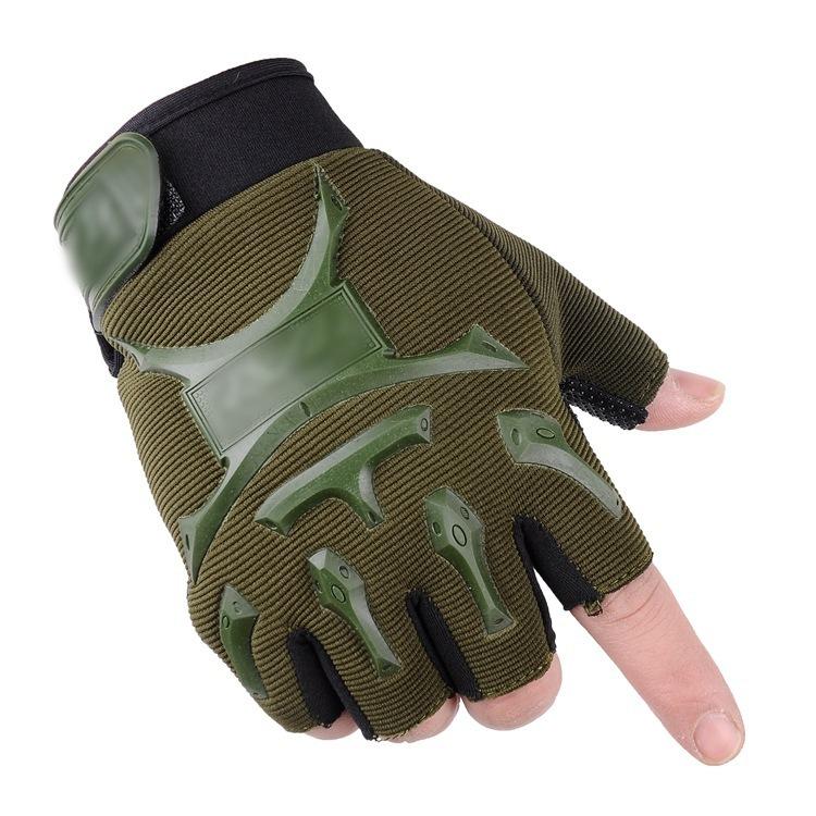 Special Forces Fighting Protection Army Fan Training Little Seal Outdoor Sports Fitness Cycling Tactical Gloves Male Half Finger