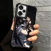 Albedo O-Overlords Anime Plating Phone Case For Xiaomi Redmi Note 14 15 Pro Plus 13 12 11 11S 11T 10 9S 9 5G Anti-Fall Airabag C