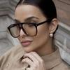 2024 Trendy Double-Bridge Frog-Shaped Retro Sunglasses for Women - Stylish Street-Style Sun Protection