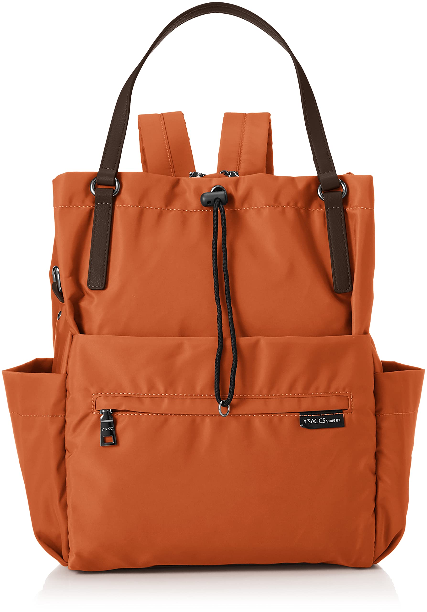 

Backpack vous et backpack with pouch for women YV01202 Brick Brown [Isaac] 4-way (46)