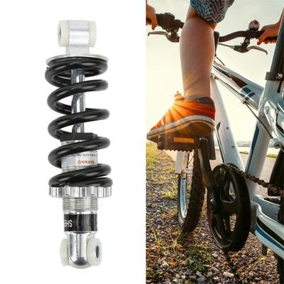 150mm 750LBS Bicycle Shock Absorbers Steel and Auminum Alloy Easy Installation Suspension Spring Shocks Stable 8mm Hole