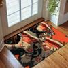 3 Interesting Monkeys Pattern Carpet for Living Room Bedroom Bathroom Mat Creative Doormat Home Decor Area Rug Large Size