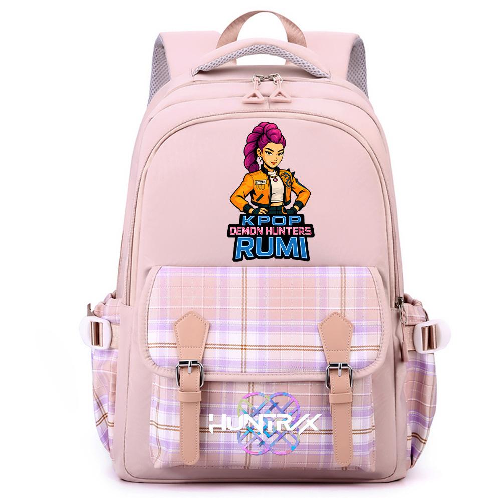 Anime Cartoon K-Pop Printed Large Capacity Backpack for Teenger Student Girl Boy Schoolbag Bookbag Women Waterproof Travel Bag Mochila Kid Gift