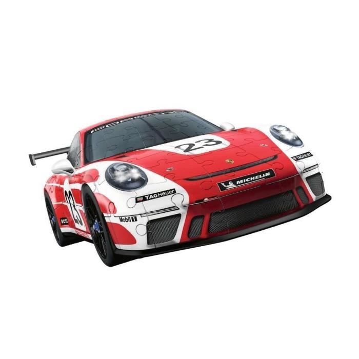 3D Puzzle Porsche 911 GT3 Cup Salzburg (with Grid)