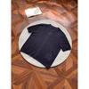 2026 Crew Neck Knit Top Short Sleeve Hollow Out Solid Color Basic Style Young Men