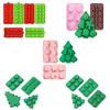 Christmas Series Baking Molds Fondant Mould Chocolate Moulds Cake Decorating Gadgets Silicone Kitchen Baking Accessories