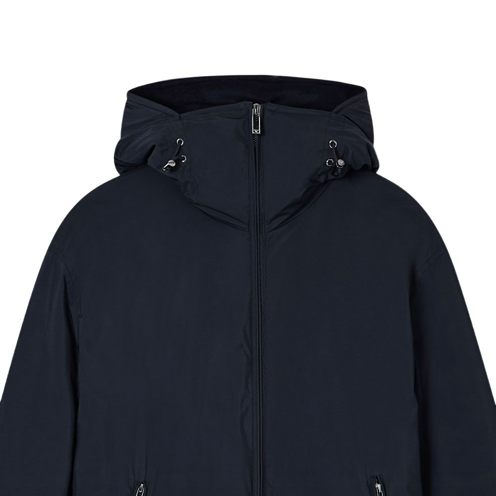 Emporio Armani Travel Essentials Water-repellent Nylon Hooded Jacket EM003042-AF18503-UB118