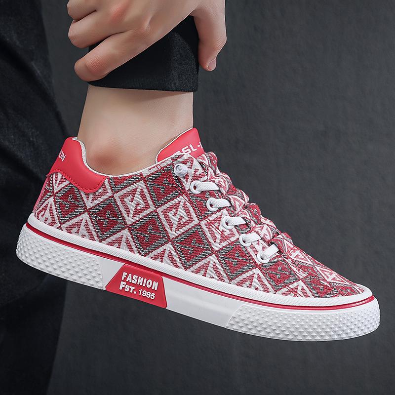 Men's Shoes Low-top Board Shoes Skateboard Shoes Fashion Canvas Casual Shoes