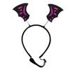 Halloween Party Headband for Pets Adjustable Halloween Pet Hair Clip Headband with Ghost and Spider Decorations for Cats and Dogs