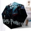 1pc Harry Potter Goblet of Fire Automatic Folding Umbrella - Compact 8-Rib Design, Durable Plastic & Iron1246L
