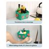 Non-drilling Hanging Storage Basket Multifunctional PP Storage Basket Househlod Bedside Sundries Organizer