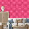 Pink Hearts and Powder Pink Wallpaper 50x1000