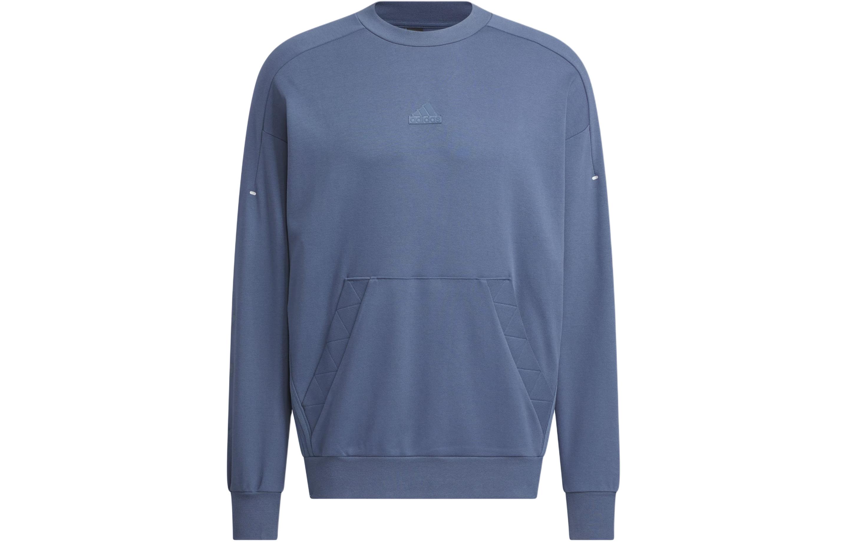 Adidas M Fustl Sweat 5 Sweatshirt Men s Gray Blue IM9085 M