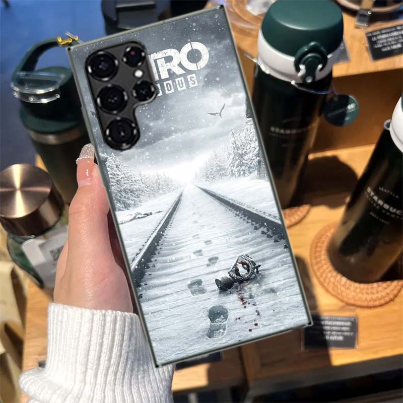 Metro 2033 Cases Phone Case for Samsung Galaxy S26 Ultra S25 Edge S24 S23 FE S21 Plus S20 S22 Cover TPU Capa Shell Shockproof Pa