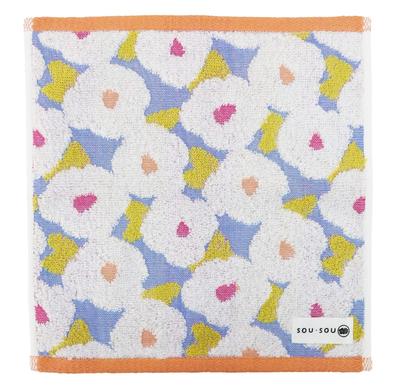 Marushin Hand Camellia Made In Imabari Certified 6165005400 SOU SOU Towel, 25x25cm, Design, Japan, Towel,