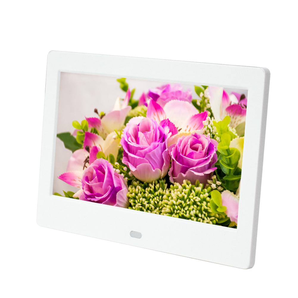 7inch HD LED Digital Photo Frame MP3 MP4 Movie Player Support USB/MMC/SD/MS Card 800*480 Alarm Clock with Remote Control Gift