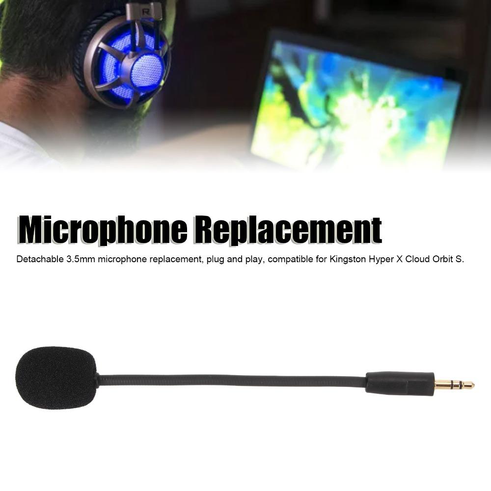with Removable Mic Arm Noise Reduced Game Microphone for Hyper X Cloud Orbit S