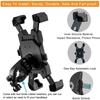 Bike Phone Mount, Easy Install and Quick Release Bicycle -Handlebar Clip for Bicycle Scooter-Motorcycle Handlebar Phone Mount, Bike Phone Holder
