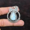 Larimar Hänge Mycket Vackert Ädelstenssmycke 925 Sterling Silver Hänge Handgjort Smycke Födelsestein Hänge Gåva Till Mor Antikt Hänge