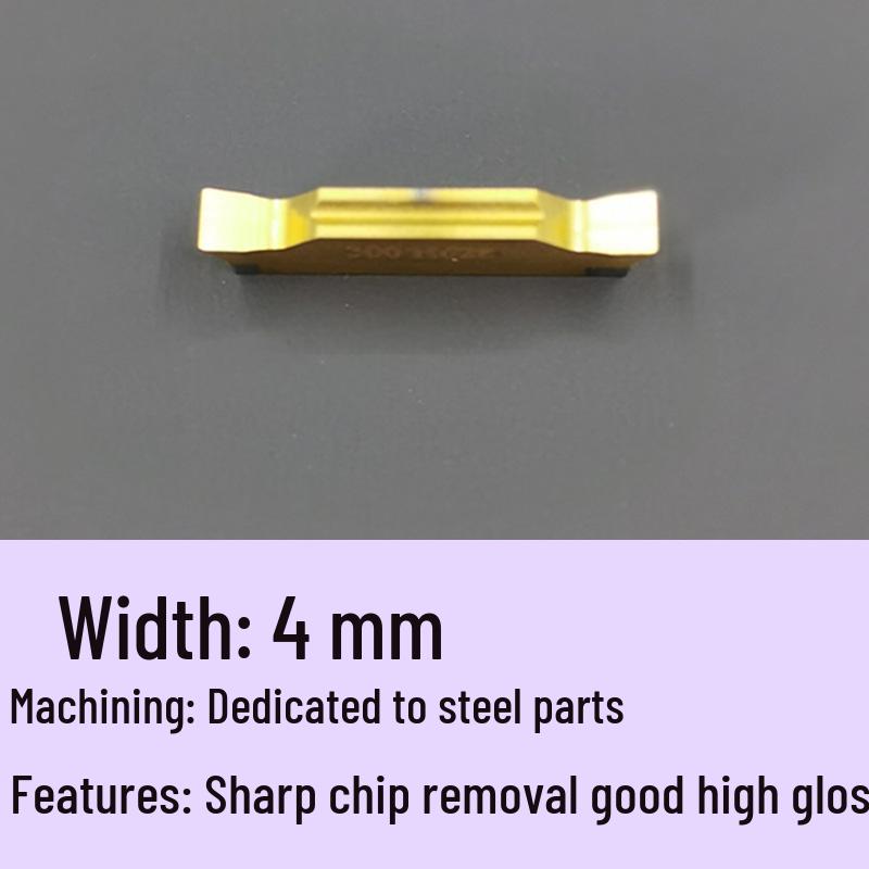 CNC Nut- und Abstechklingen: Edelstahl mggn/mgmn300/400 Einsätze