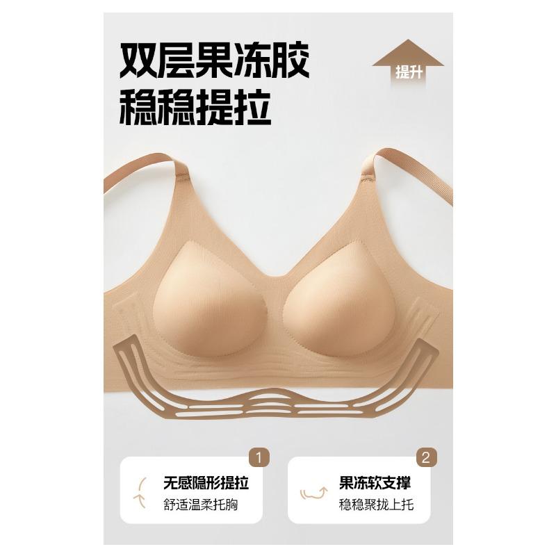 Women S Seamless Push Up Bra Soft Support Lift Adjustment Comfortable No Underwire