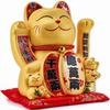 EnergyPower Golden Electric Cat Large Premium Includes Beckoning Automatically Swings Its Perfect for Opening a Business or This Lucky Item Improves
