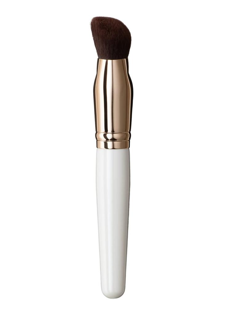 Marshfield Foundation Foundation Flat Evenly Makeup Uniform Diagonal Cut [Official] Three-Way Brush, Liquid/Cream Brush, Brush, Adheres, Brush,