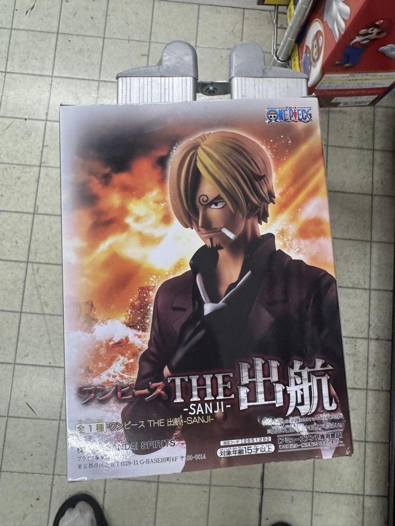 [USED] One Piece Sanji figure, approximately 15cm