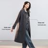 HSTYLE Women's 2025 A/W Double-Faced Wool Long Coat