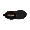 UGG Bailey Flex Vintage Classic Plyšové Krátké Sněhule Dětské boty Černé 1125412T-BLK
