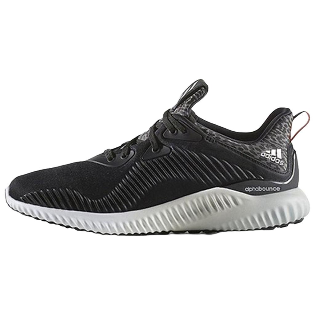 Adidas Alphabounce Comfortable Versatile Running Shoes Women Sneakers Black B42707
