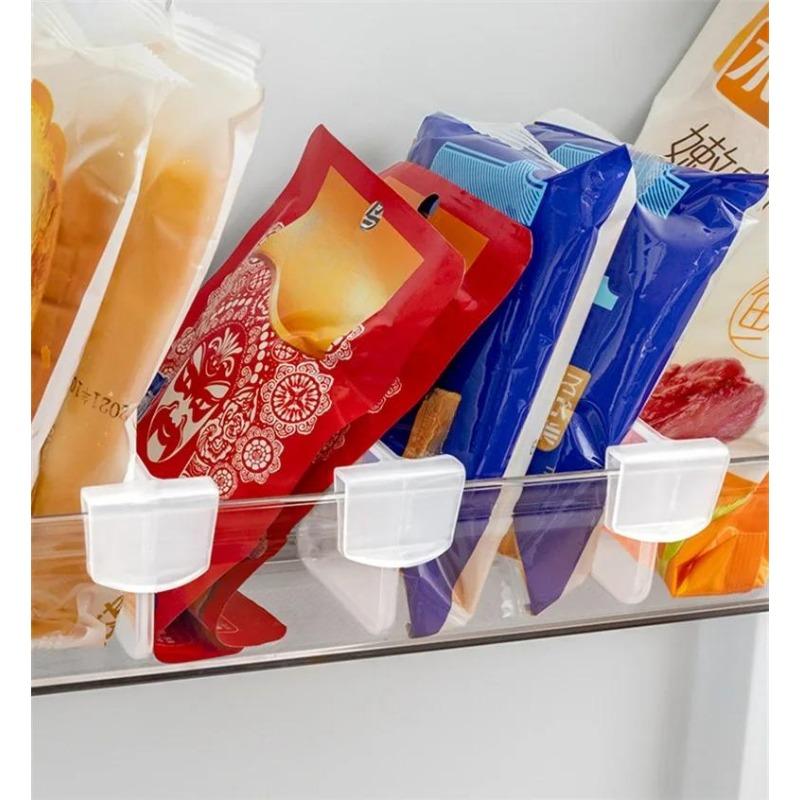 1/20PC Universal Retractable Refrigerator Storage Partition Board Plastic Divider Storage Splint Drink Bottle Can Shelf Organizer