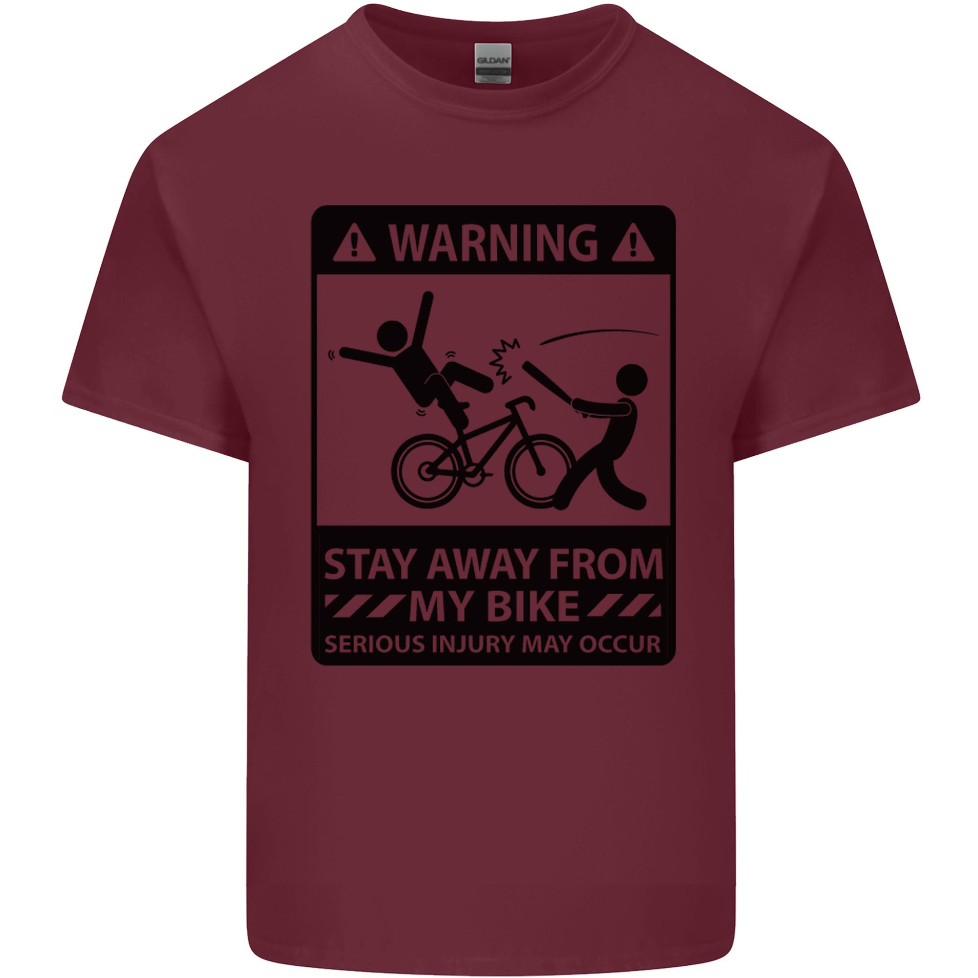 Stay Away From My Bike Cycling Cyclist Unisexs Light Cotton TShirt S