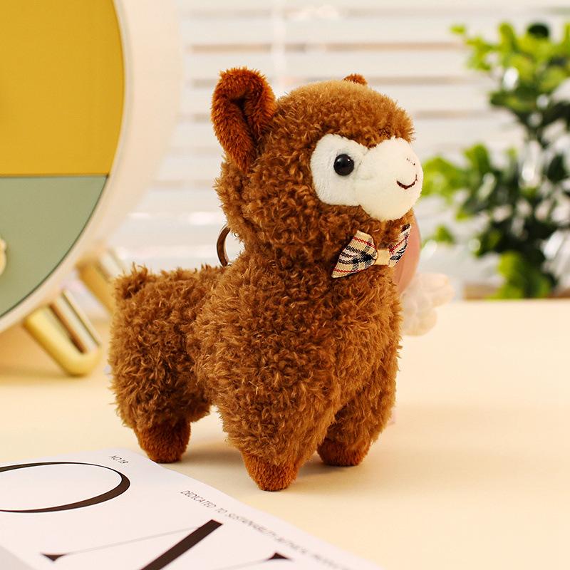 Plyšový zajíček klíčenka panenka automat přívěsek studentská školní taška batoh přívěsek malé hračky butik dívčí šperky