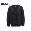ONLY 2025 Spring Women's Chinese Chic V-Neck Loose Knit Cardigan