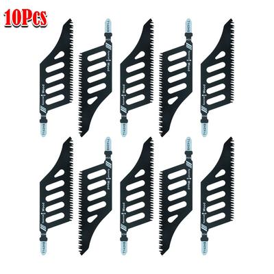 5/10Pcs Special-shaped Jigsaw Blade Heavy Duty T-shaped Handle Scroll Saw Blades Fine Cutting Saw for Wood Aluminum Tight Spaces