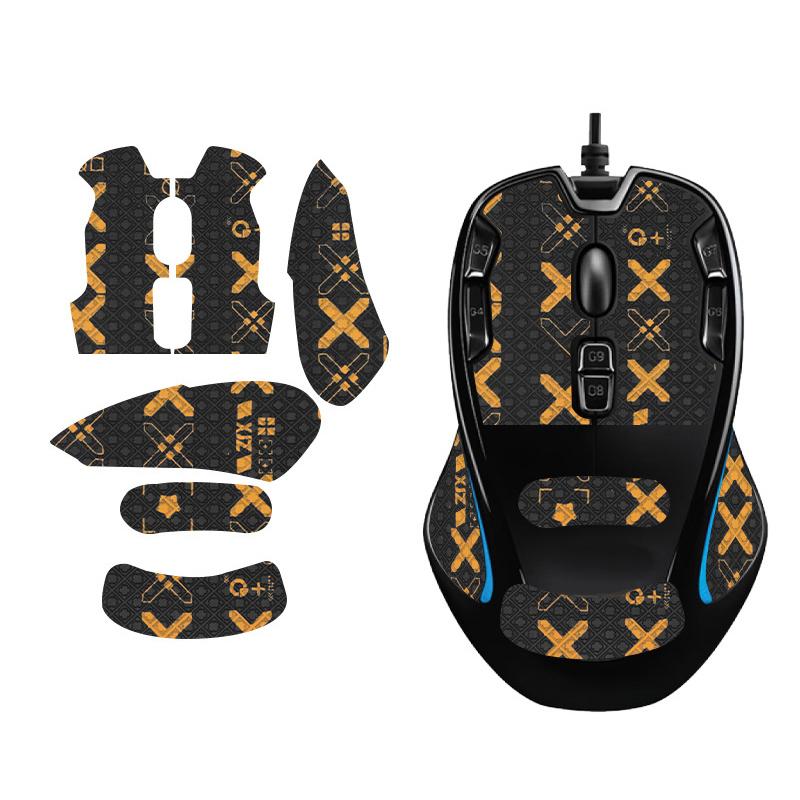 Anti-Slip Mouse Grip Tape Skate For Logitech G300S Gaming Mouse Suck Sweat Sticker For Computer E-Sports Gamer