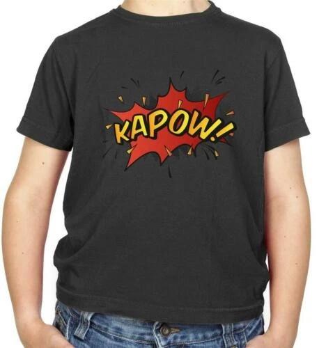

Kapow! Word Art - Kids T-Shirt - Comic - Comics - Pop Superhero - Graphic 110
