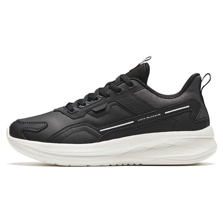 Anta Abrasion Resistant Abrasion Resistant High Top Running Shoes Women's Black 922345579-5