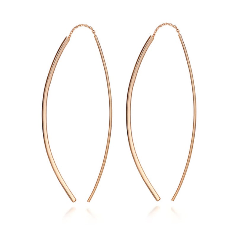 ELLE Jewelry Stick Drop Silver Earrings ELSPEE039
