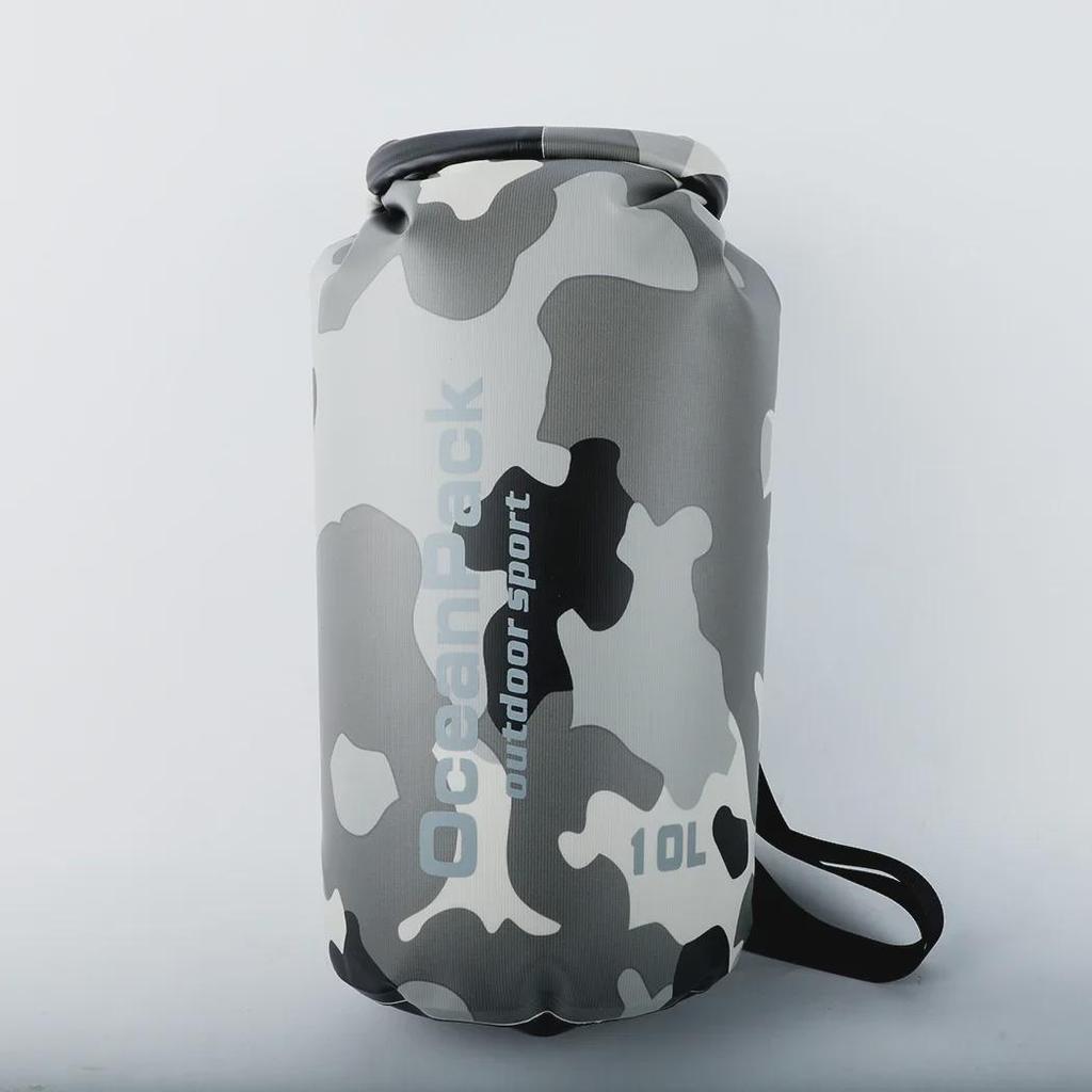 Premium Camouflage Waterproof Drifting Bag - Single/Double Shoulder Outdoor Dry Bag